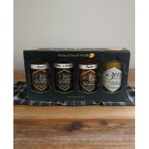 Raw Honey Gift box (4 bottles) Raw Honey Gift box (4 bottles)